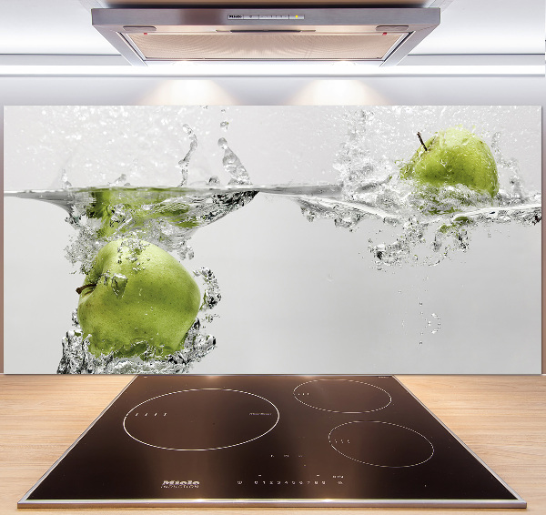 Panneau crédence cuisine Pomme sous l'eau