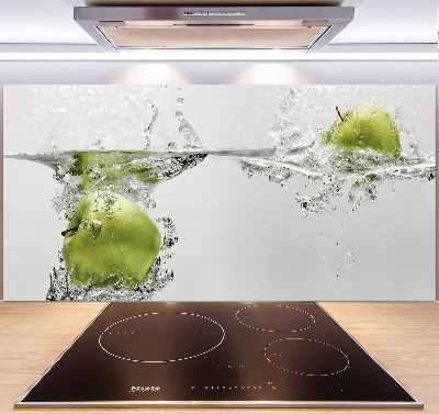 Panneau crédence cuisine Pomme sous l'eau