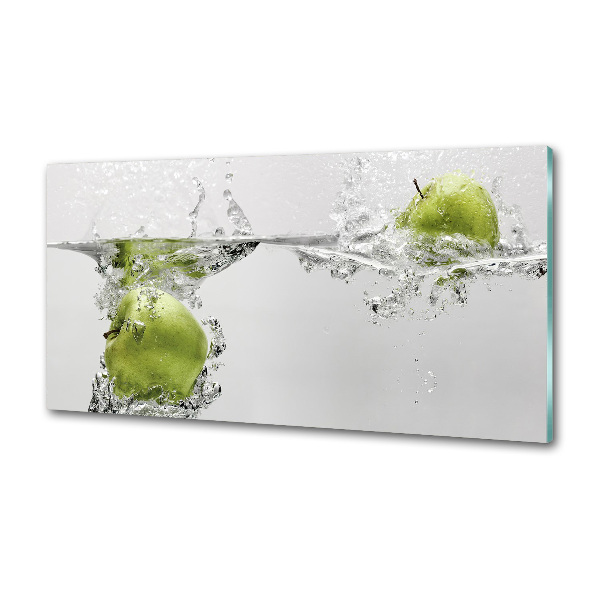 Panneau crédence cuisine Pomme sous l'eau