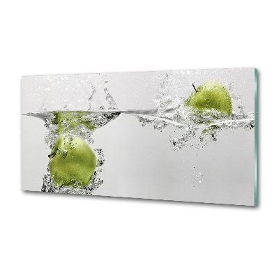 Panneau crédence cuisine Pomme sous l'eau