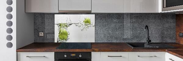 Panneau crédence cuisine Pomme sous l'eau
