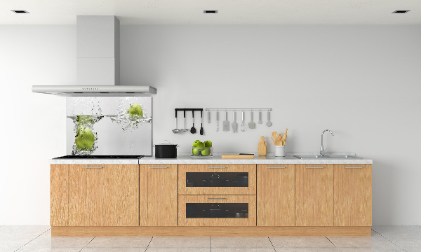 Panneau crédence cuisine Pomme sous l'eau