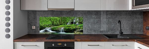 Panneau crédence cuisine Cascades