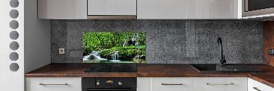 Panneau crédence cuisine Cascades