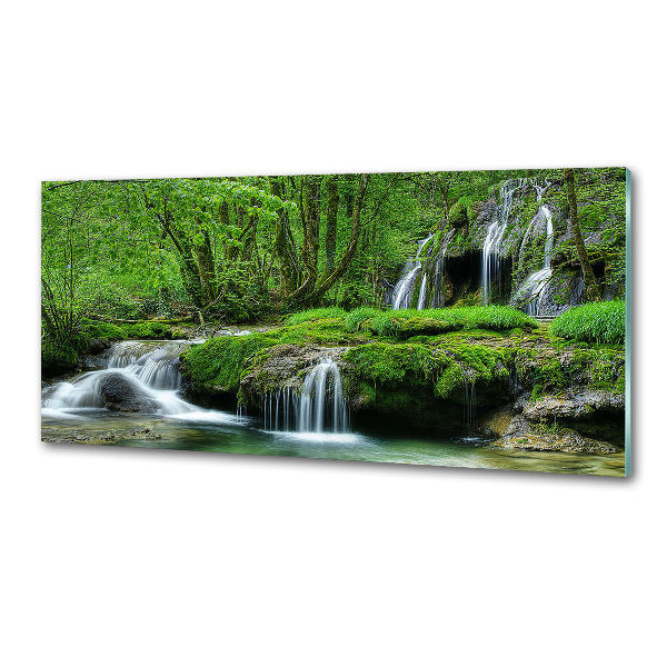 Panneau crédence cuisine Cascades