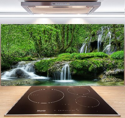 Panneau crédence cuisine Cascades