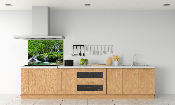 Panneau crédence cuisine Cascades