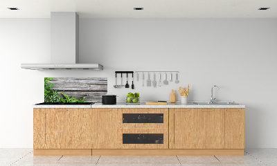 Panneau pour cuisine Fond en bois d'herbes