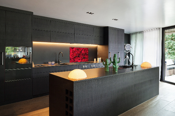 Panneau pour cuisine Roses rouges