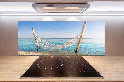 Crédence de cuisine Hamac en bord de mer