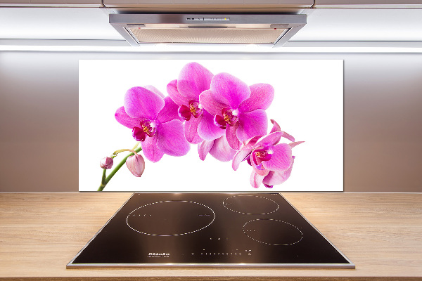 Panneau crédence cuisine Orchidée rose