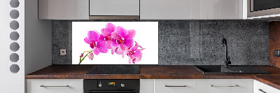 Panneau crédence cuisine Orchidée rose