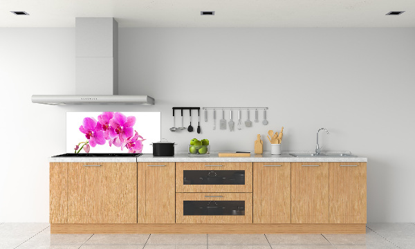 Panneau crédence cuisine Orchidée rose