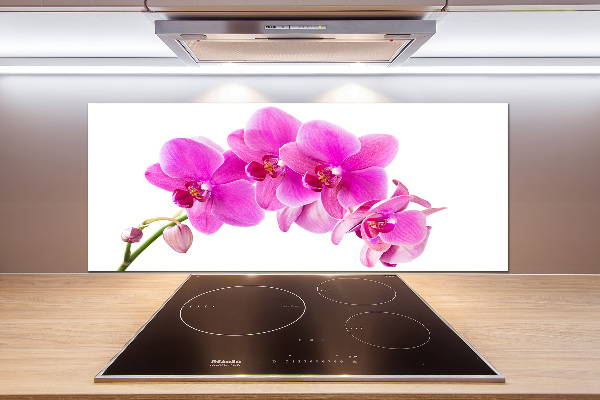 Panneau crédence cuisine Orchidée rose