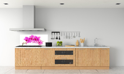 Panneau crédence cuisine Orchidée rose