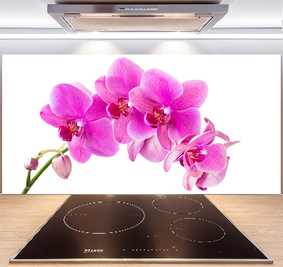 Panneau crédence cuisine Orchidée rose