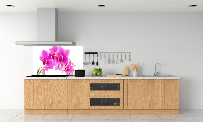 Panneau crédence cuisine Orchidée rose