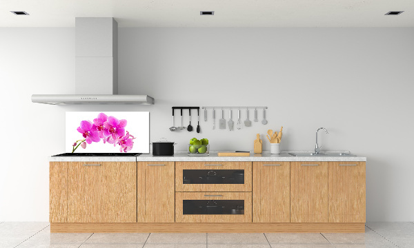 Panneau crédence cuisine Orchidée rose