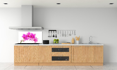 Panneau crédence cuisine Orchidée rose