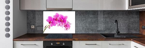 Panneau crédence cuisine Orchidée rose