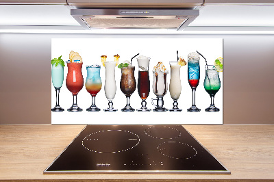 Crédence en verre Ensemble de boissons
