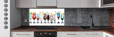 Crédence en verre Ensemble de boissons