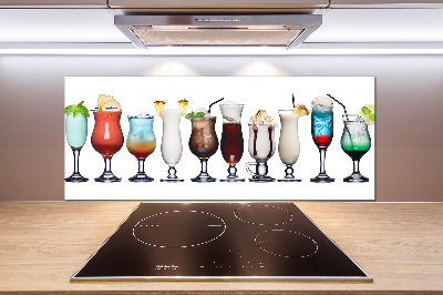 Crédence en verre Ensemble de boissons