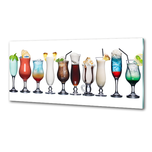 Crédence en verre Ensemble de boissons