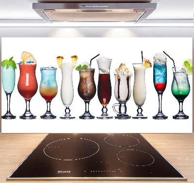 Crédence en verre Ensemble de boissons