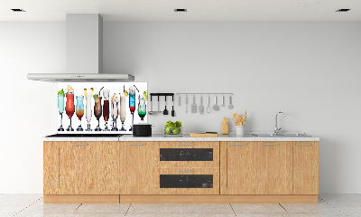Crédence en verre Ensemble de boissons