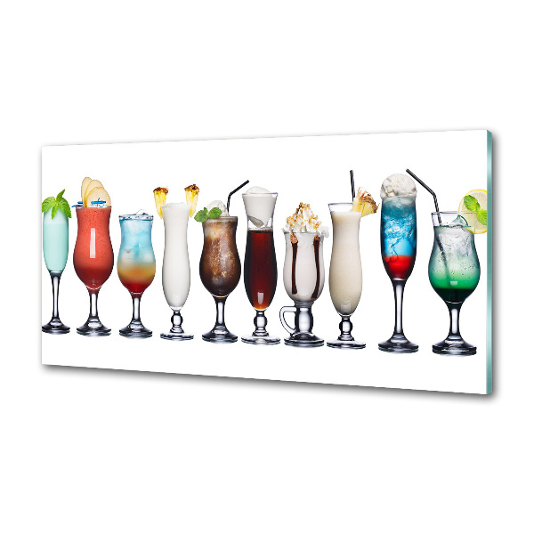 Crédence en verre Ensemble de boissons