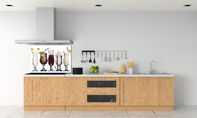 Crédence en verre Ensemble de boissons