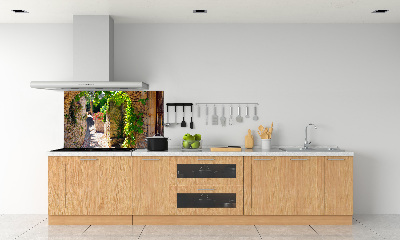 Crédence cuisine en verre Charmante ruelle