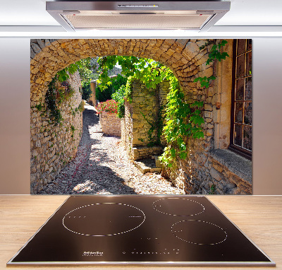 Crédence cuisine en verre Charmante ruelle