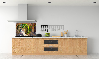 Crédence cuisine en verre Charmante ruelle