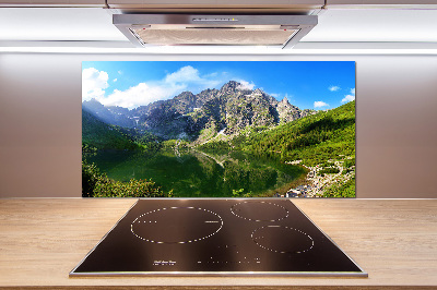 Crédence en verre avec motif Oeil moral Tatras