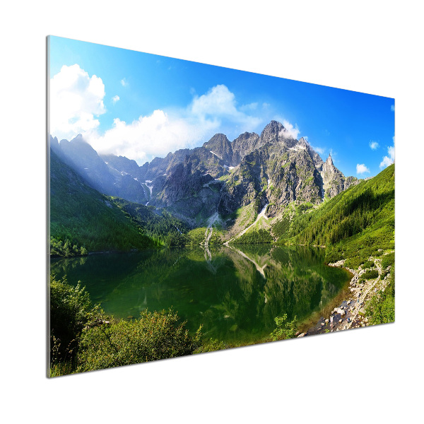 Crédence en verre avec motif Oeil moral Tatras