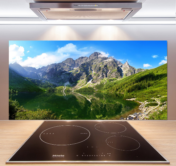 Crédence en verre avec motif Oeil moral Tatras