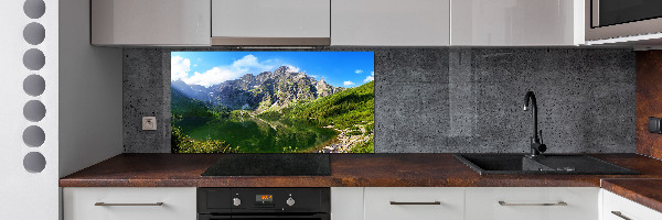 Crédence en verre avec motif Oeil moral Tatras