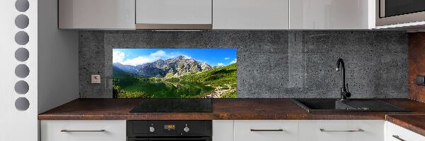 Crédence en verre avec motif Oeil moral Tatras