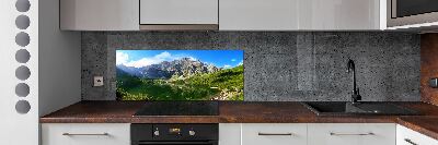 Crédence en verre avec motif Oeil moral Tatras