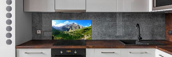 Crédence en verre avec motif Oeil moral Tatras