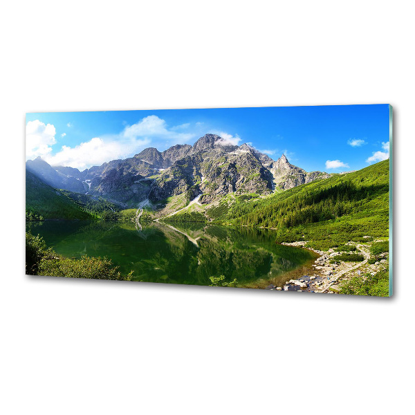 Crédence en verre avec motif Oeil moral Tatras