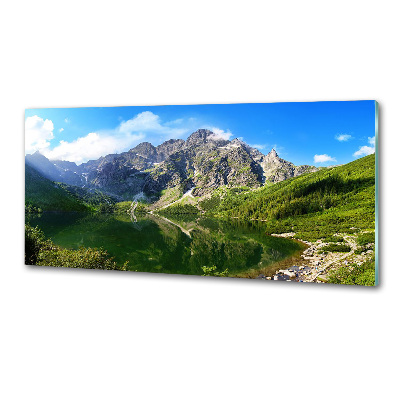 Crédence en verre avec motif Oeil moral Tatras