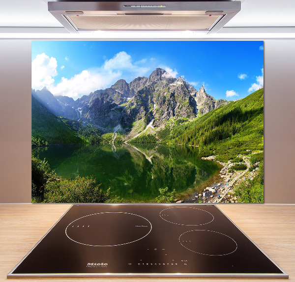 Crédence en verre avec motif Oeil moral Tatras