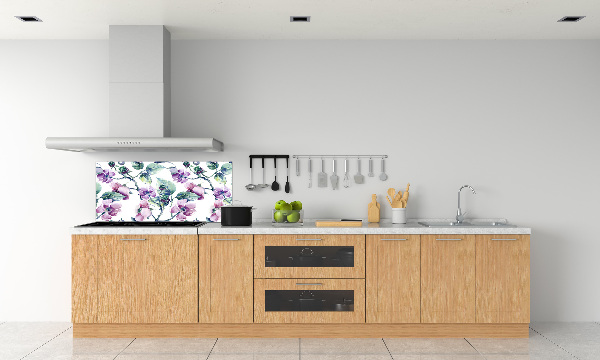 Panneau crédence cuisine Fleurs de mûres
