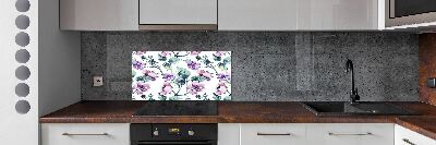 Panneau crédence cuisine Fleurs de mûres