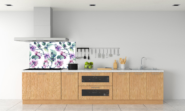 Panneau crédence cuisine Fleurs de mûres