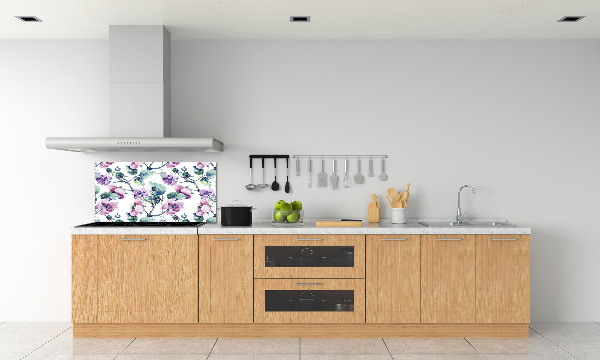 Panneau crédence cuisine Fleurs de mûres