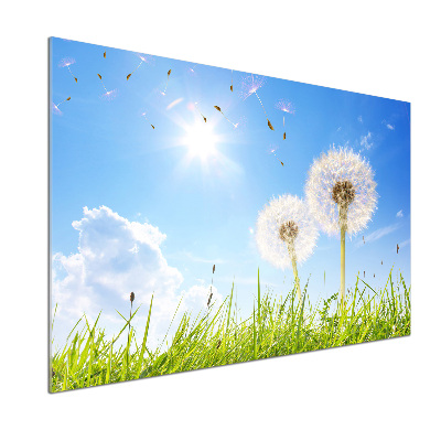 Crédence en verre avec motif Les gonflables